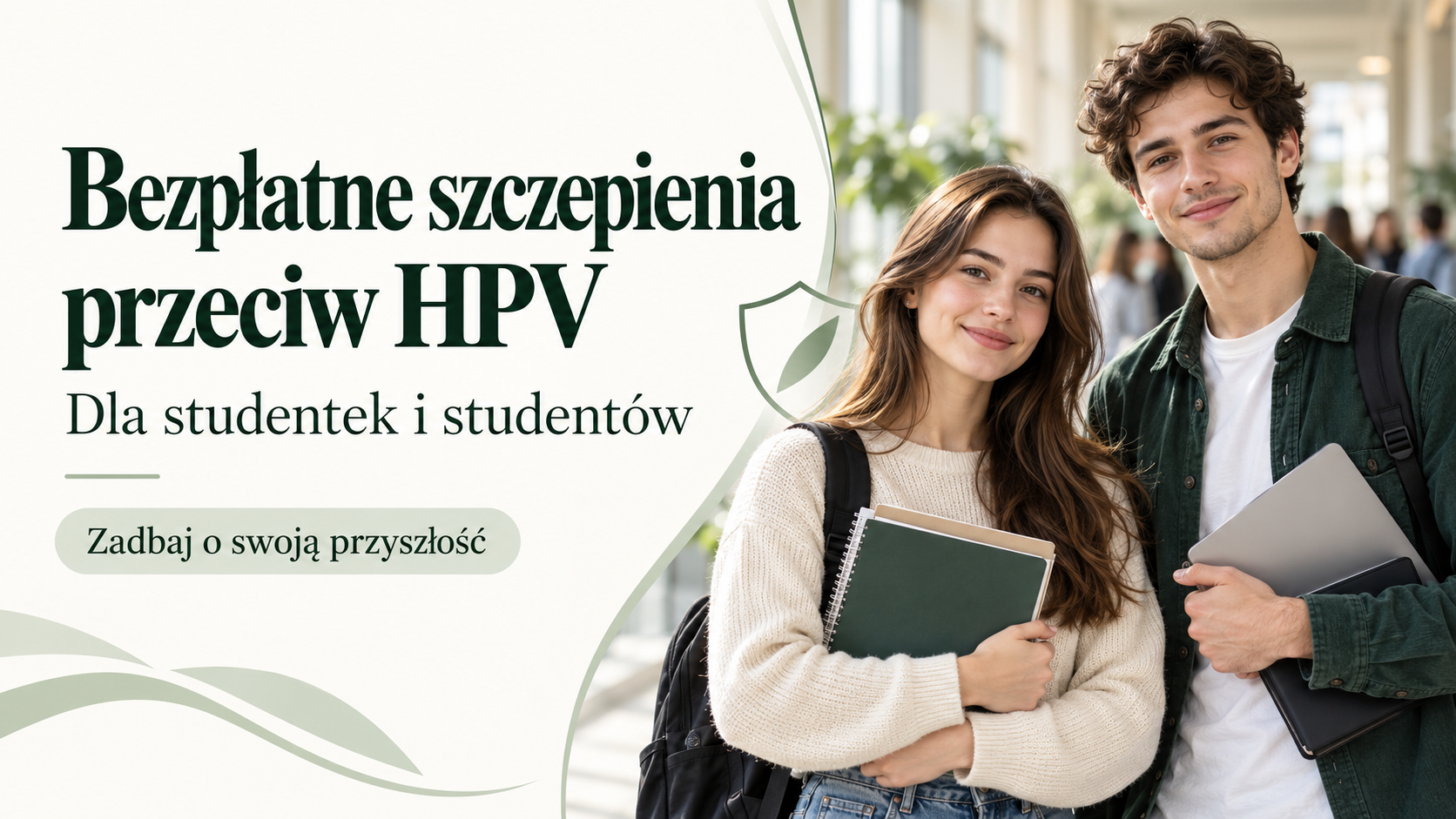 Bezpłatne szczepienia przeciw HPV – zapraszamy studentki i studentów do skorzystania z programu